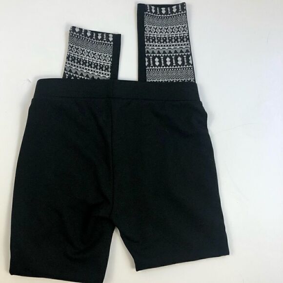 ROMEO & JULIET COUTURE FAIR ISLE SWEATER LEGGINGS GEO PRINT SIZE SMALL - Picture 8 of 8